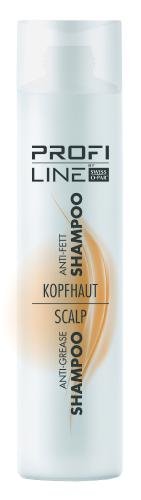 Profiline Kopfhaut Shampoo Anti Fett 300ml Vermindert das Nachfetten der Haare & der Kopfhaut