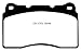 EBC Brakes DP31210C Redstuff Ceramic Low Dust Brake Pad