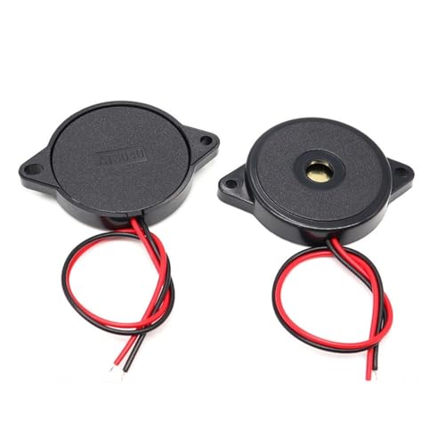 eufeifeiegds SFM-27 SHD4216 DC 3-24V 12V Allarme cicalino elettronico ad alto decibel Segnale acustico intermittente continuo per da auto e furgone30x4mm Passive