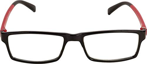 Image of Reading Glasses For Men And Women Anti Glare Reading Glasses 1.00 1.25 1.50 1.75 2.00 2.25 2.50 2.75 3.00 3.25 3.50 3.75 4.00 4.25 Black Red Square For Unisex