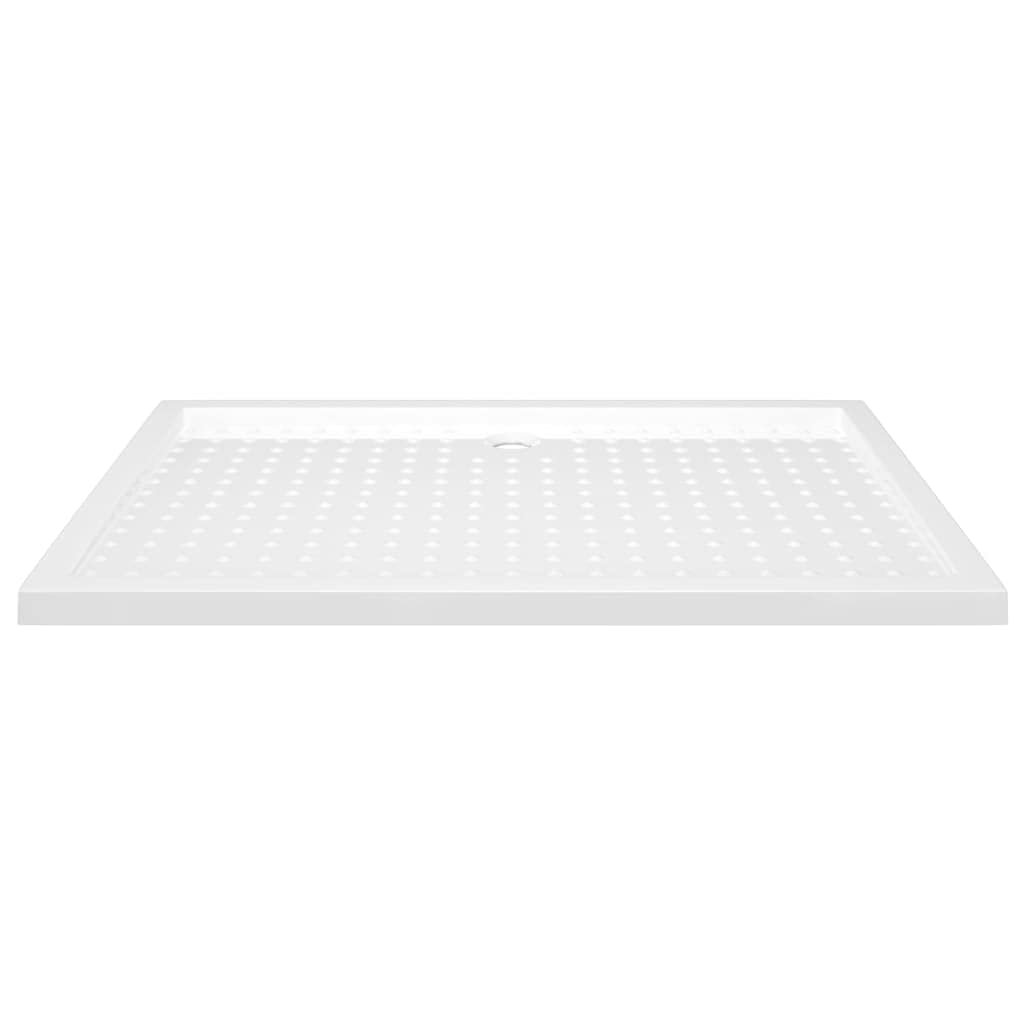 Genérico Plato de Ducha con Puntos ABS Blanco 80x120x4 cm,Bricolaje,Fontanería,Piezas y Herramientas para componentes de fontanería,Artículos de Ducha,Platos de ducha-148901