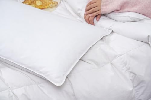 Image of maspar Elite Duck Down & Feather Pillow White 50X75 CM