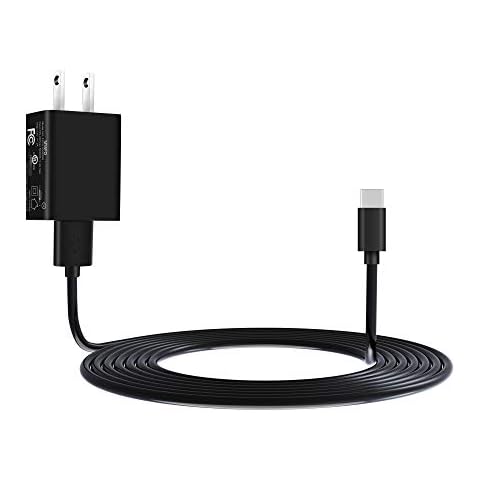 Fast Charger with 6Ft USB Type-C&Micro USB Cable for Charging All-New Fire 6 HD 7 8 10/Fire Max 11-13th Gen/Fire HD 7 8 10Plus/Kids Edition Kids Pro/All E-Reader,Oasis,Paperwhite/Samsung Galaxy Tab A Cover