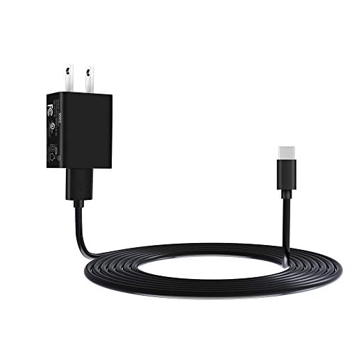 Fast Charger with 6Ft USB Type-C&Micro USB Cable for Charging All-New Fire 6 HD 7 8 10/Fire Max 11-13th Gen/Fire HD 7 8 10Plus/Kids Edition Kids Pro/All E-Reader,Oasis,Paperwhite/Samsung Galaxy Tab A