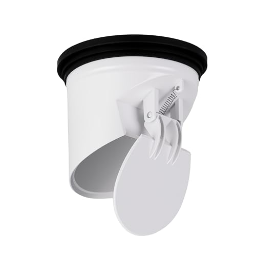 COLDDD Drain Seal for 3 Inch General Purpose Floor Drain, Spring-Loaded Backflow Preventer Valve, Sewer Gas & Odor Blocker Core, Anti-Clog Solution for Basement & Shower