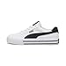 PUMA Mens Court Classic Vulc Sneaker, Mens White Mens Black, 11