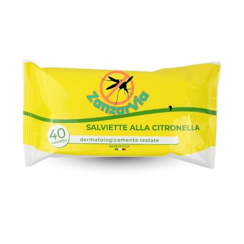 Paluplus 840 Salviette Antizanzare Monouso 840 Salviettine Imbevute Alla Citronella Profumate Morbide 21CF X 40 Pezzi-image
