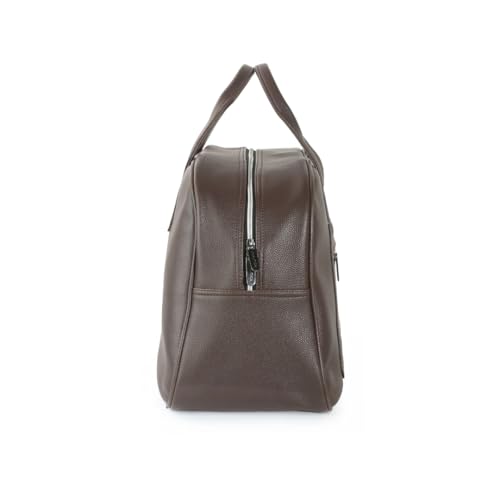 Image of Nautica 20L Compact, Stylish & Comfortable Hand Duffel Bag: Perfect for Travel and Everyday Adventures | for Men and Women | Brown