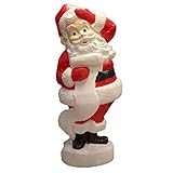 Union Products 75180 43 Inch Tall Jolly Santa Claus 25-Watt Light Up Statue Holiday Festive Decor for Inside or Outside Homes with 6 Foot Power Cord