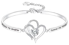 05_Interlocking Hearts_Always my daughter_White Gold