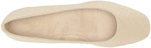 Easy Street Women's Mazi Ballet Flat, Bone Embossed Quilting, 11 Wide | Image 4