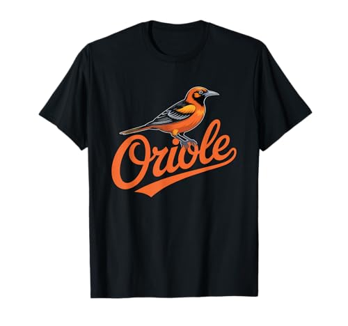 Oriole Tshirt Retro Vintage Gift for Men Women Boy Girl Bird T-Shirt