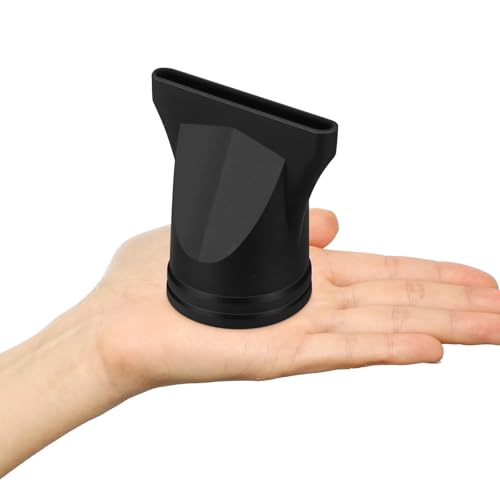 Artibetter Diffuseur Embout Seche Cheveux Noir Lot de 2 en Nylon Indéformable Compatible 40-48Mm pour Usage Quotidien
