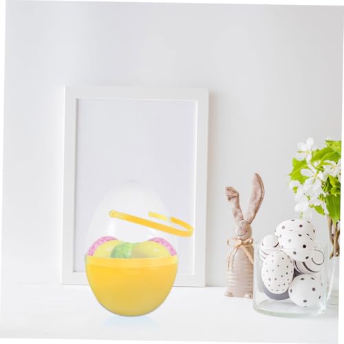 Contenants de Pâques Transparents Mikikit Anti-Déchirure avec Anse - 7