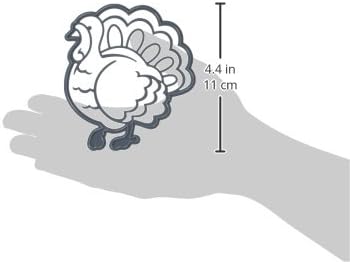 Darice 2014-85 Die Cut Turkey Paper Craft Supply by Darice