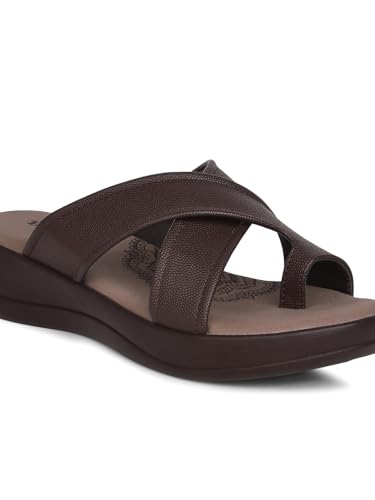 Image of Bata Women's Casual Toe Ring Slipper - Brown