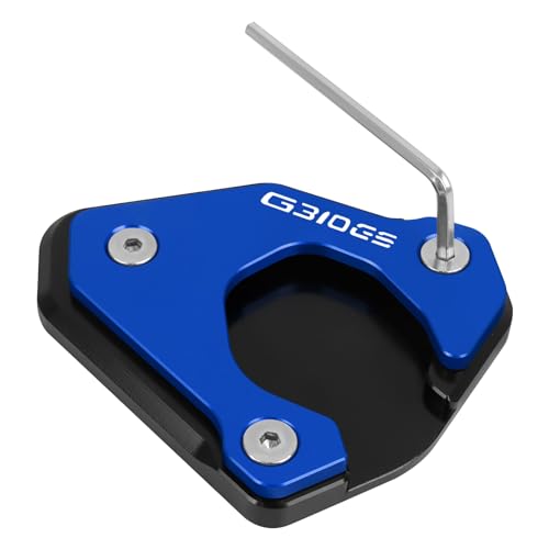 Support latéral moto élargi G310GS idéal pour le camping et le trail