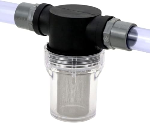 Filtre de pompe à eau et crépine d'irrigation de jardin à haut débit