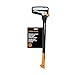 Price comparison product image Fiskars 28" Hookaroon - Non-Slip Grip Handle with Pointed, Angled Blade - Landscaping Tool for Rotating, Dragging, Stacking Logs - Black/Orange