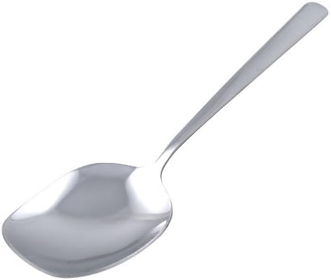 Town 22806-8-1/4" Solid Stainless Steel Serving Spoon