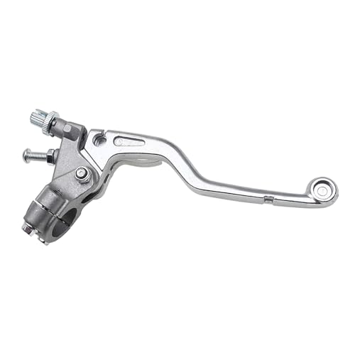 Palanca de freno de aluminio mecanizado para motos Honda CR125R y CRF250 de circuito 7