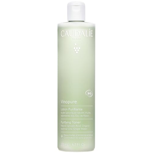 Caudalie Vinopure Natural Salicylic Acid Pore Minimizing Toner, 6.7 Ounce