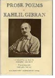 Prose Poems by Kahlil Gibran B0062EAMNS Book Cover