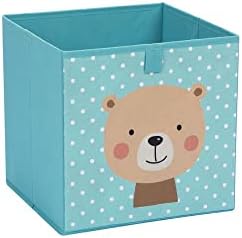 Oikos - Organizador Dobrável Infantil de Tnt Ursinho