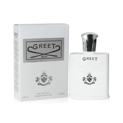 CEROD Secret Plus Greet Silver, Fragrance for Men by Secret Plus, 3.4 Oz -100 ml/Eau De Parfum Natural Spray Vaporizateur / FL1628