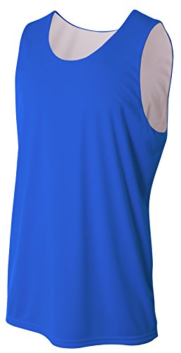 A4 NB2390 Sleeveless Youth Sprint Jump Reversible Jersey Crewneck Athletic Fit Tee