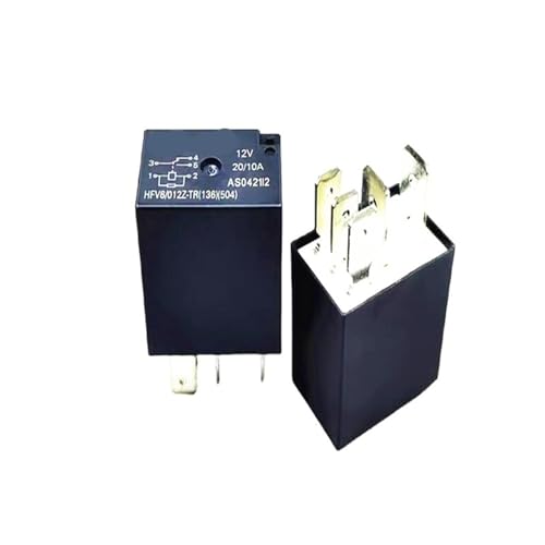 Relais 4 broches HFV6 012Z-TR 12V CC 20A pour circuit imprimé automobile