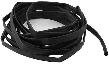 15mm 3:1 Black Polyolefin Heat Shrink Tubing Tube Sleeve Sleeving Wrap Wire 10M