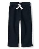 The Children's Place Toddler Boys Gym Uniform Fleece Pant, New Navy, 4T