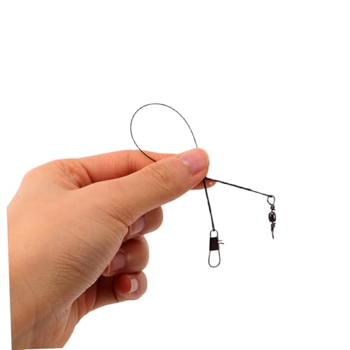 Fishing Leaders Line 50pcs High Strength Wire Leaders miniatura 3