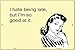 SMART BLONDE I Hate Being Late E-Cards Novelty Metal Large Parking Sign LGP-985