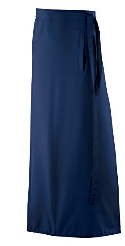 Exner Bistroschuerze, Schuerze 100x100 cm in Marineblau - Navyblau mit Durchgriff LxB