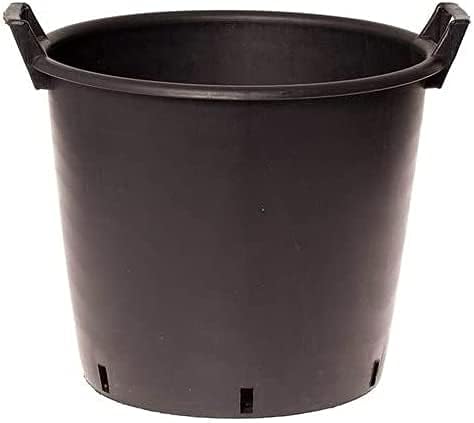Heavy Duty Large Plastic Plant Pot with Handles Outdoor Garden Vegetable Salad Flower Tree Planter Container (1, 30 Litre)