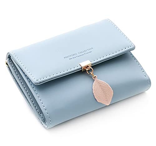 Women's Wallet Purses - Credit Card Holder Ladies Purse Clutch Holder Case with Decoration Buckle Leather Wallet Gift - Main Image