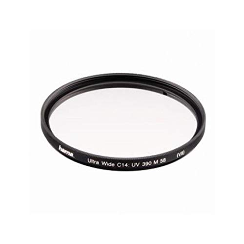 Hama UV- und Schutz-Filter, Weitwinkel, 14-fach Vergütung, Für 55-mm Foto-Kameraobjektive, C14, 390