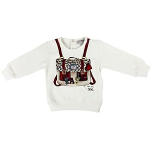 Sweatshirt Yours Cream G-kraag voor baby’s