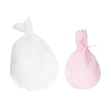 TIKODIDA シリコン製小麦粉こね袋 2枚セット タイ紐付き 生地ミキシングバッグ 耐熱ノンスティック加工 キッチン保存用 ベーキングとペスト