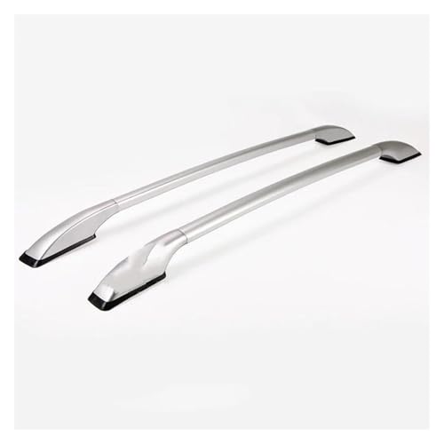 Equipaje superior coche para Toyota Wish 2009-2019 con barra techo de aluminio plata