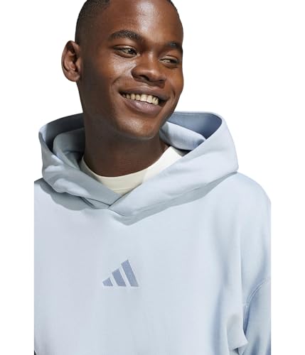 Image of adidas mens All Szn Fleece Loose Hoodie