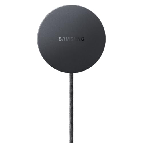 Samsung Galaxy Magnet Wireless Charger with 45W Power Adapter, Cordless Super Fast Charging, Powerful Design, Built-in Magnets, No-Slip Surface, Dark Gray - Image 6