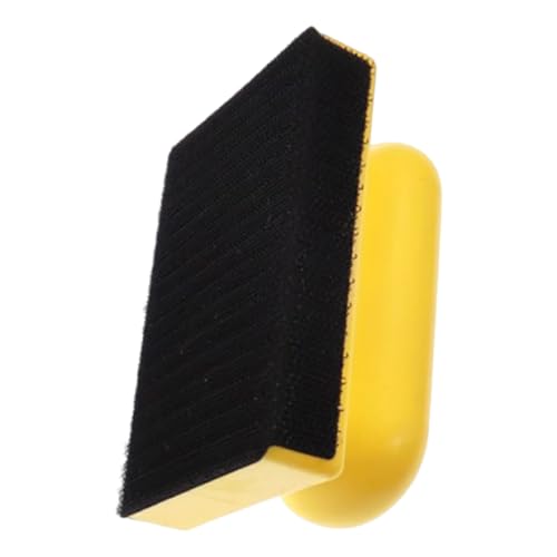Iouyjiu Bloque de lijadora de mano, suministros de pulido de sillas de madera, herramienta de lijadora de carrocería automática, para renovadores, carpinteros, pintores, restauradores, instaladores