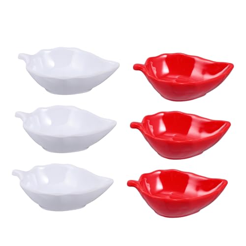 Alipis 1Set Sauce Dishes Assorted Color Side Dish Bowls for Dipping Sauces for Charcuterie Boards Prep and Serving and Lightweight