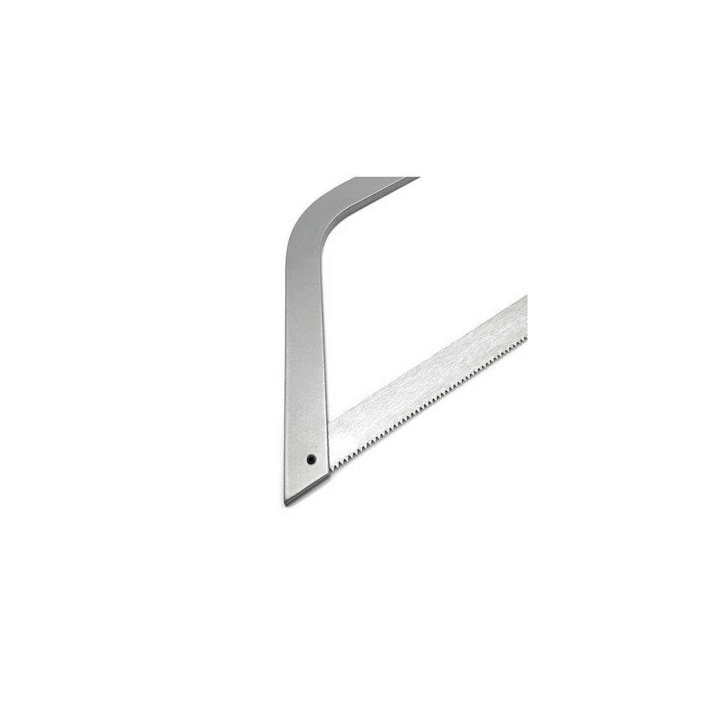 Scie manuelle de boucher à os Pro avec lame Inox L. 450 x 20 x pas 2,5 mm - Diamwood Platinum