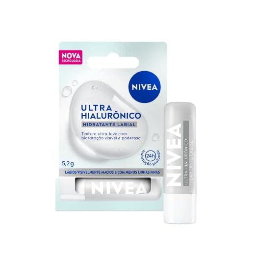 NIVEA Hidratante Labial Ultra Hialurônico 5,2g