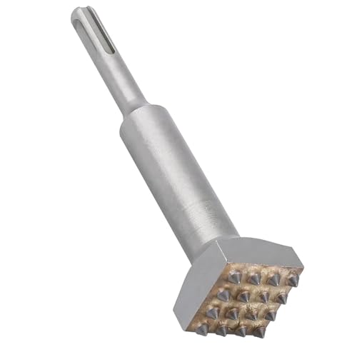 STFALI SDS-Plus-beitel, SDS-boor, sloopbus-gereedschap-bit, SDS Plus elektrische hamerbeitel, vierkante kop, 16 tanden, elektrische bloem-hamerboor voor muur, steenplaten, bruggen, beton