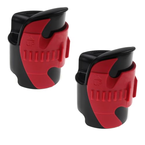 Image of Motorcycle Fork Seal Cleaner Tool, Universal Front Fork Saver Cleaner, 45-55mm Shock Repairing Absorber for Dirt Bike Maintenance Device (Pack of 2,Red)